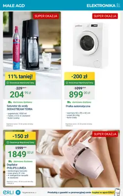 Erli - gazetka promocyjna Małe AGD i Elektronika – taniej! od wtorku 30.09 do niedzieli 12.10 - strona 6 Erli - gazetka promocyjna Małe AGD i Elektronika – taniej! od wtorku 30.09 do niedzieli 12.10 - strona 6