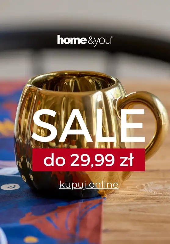 home&you - gazetka promocyjna SALE do 29,99 zł od wtorku 30.09 do środy 08.10