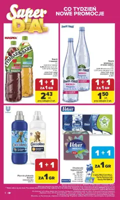 Carrefour Market - gazetka promocyjna Gazetka Carrefour Market od poniedziałku od poniedziałku 29.09 do soboty 04.10 - strona 6