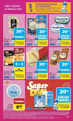 Carrefour Market - gazetka promocyjna Gazetka Carrefour Market od poniedziałku od poniedziałku 29.09 do soboty 04.10 - strona 19