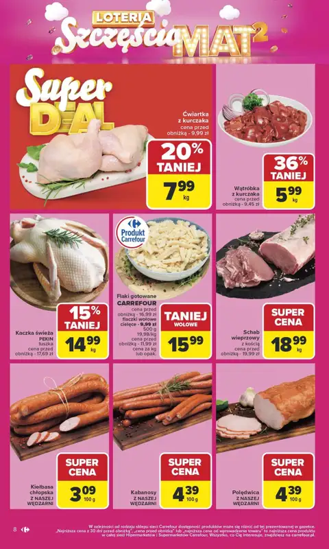 Carrefour Market - gazetka promocyjna Gazetka Carrefour Market od poniedziałku od poniedziałku 29.09 do soboty 04.10 - strona 8