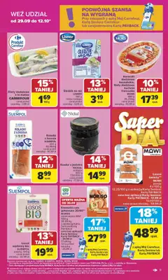 Carrefour Market - gazetka promocyjna Gazetka Carrefour Market od poniedziałku od poniedziałku 29.09 do soboty 04.10 - strona 9