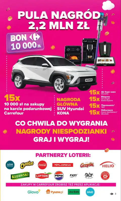 Carrefour Market - gazetka promocyjna Gazetka Carrefour Market od poniedziałku od poniedziałku 29.09 do soboty 04.10 - strona 3