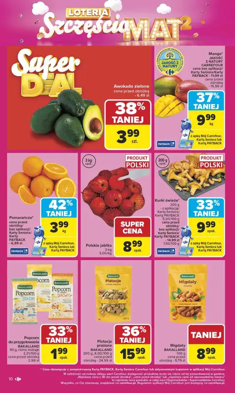 Carrefour Market - gazetka promocyjna Gazetka Carrefour Market od poniedziałku od poniedziałku 29.09 do soboty 04.10 - strona 10