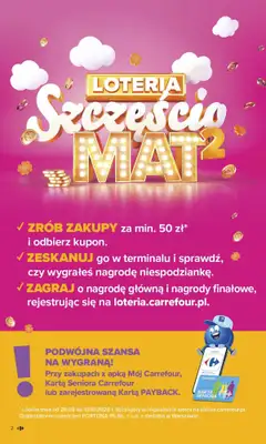 Carrefour Market - gazetka promocyjna Gazetka Carrefour Market od poniedziałku od poniedziałku 29.09 do soboty 04.10 - strona 2