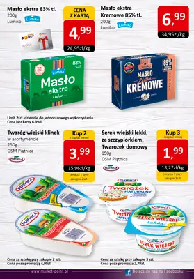 Market Point - gazetka promocyjna Gazetka od czwartku 02.10 do soboty 18.10 - strona 4 Market Point - gazetka promocyjna Gazetka od czwartku 02.10 do soboty 18.10 - strona 4