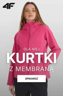 4F - gazetka promocyjna Kurtki z membraną dla niej od wtorku 30.09 