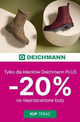 Deichmann - gazetka promocyjna -20% na nieprzecenione buty przy zakupach pow. 149 zł od wtorku 30.09 do środy 01.10