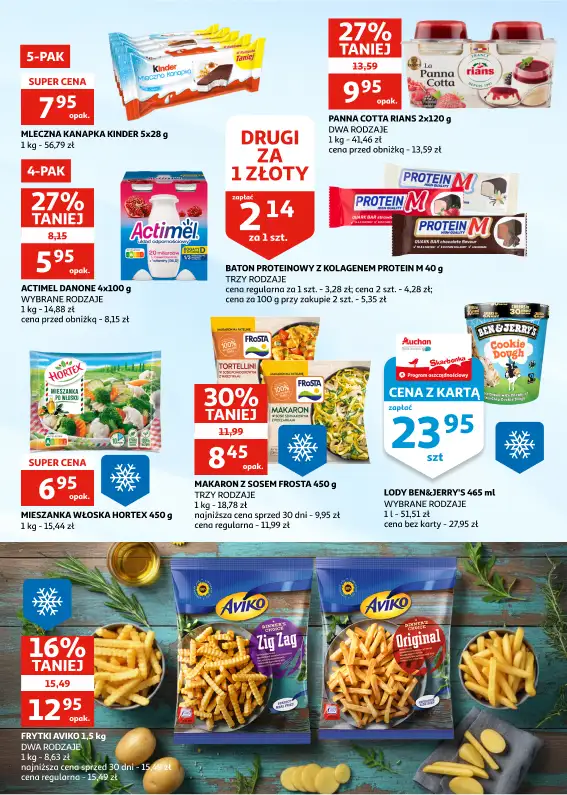 Auchan - gazetka promocyjna Gazetka Zielona Góra I Jesienne zbiory najlepszych promocji od środy 01.10 do wtorku 07.10 - strona 10