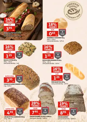 Auchan - gazetka promocyjna Gazetka Zielona Góra I Jesienne zbiory najlepszych promocji od środy 01.10 do wtorku 07.10 - strona 6 Auchan - gazetka promocyjna Gazetka Zielona Góra I Jesienne zbiory najlepszych promocji od środy 01.10 do wtorku 07.10 - strona 6