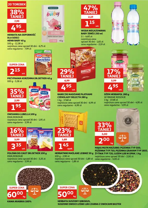 Auchan - gazetka promocyjna Gazetka Zielona Góra I Jesienne zbiory najlepszych promocji od środy 01.10 do wtorku 07.10 - strona 13