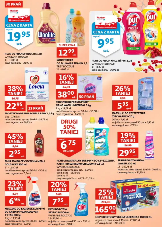 Auchan - gazetka promocyjna Gazetka Zielona Góra I Jesienne zbiory najlepszych promocji od środy 01.10 do wtorku 07.10 - strona 19