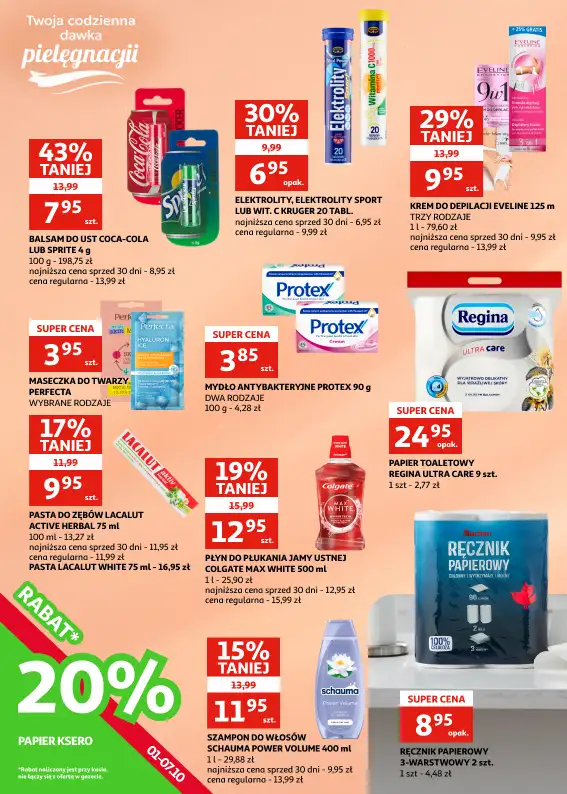 Auchan - gazetka promocyjna Gazetka Zielona Góra I Jesienne zbiory najlepszych promocji od środy 01.10 do wtorku 07.10 - strona 18