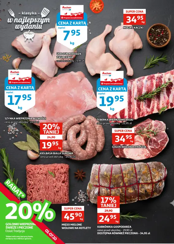 Auchan - gazetka promocyjna Gazetka Zielona Góra I Jesienne zbiory najlepszych promocji od środy 01.10 do wtorku 07.10 - strona 4