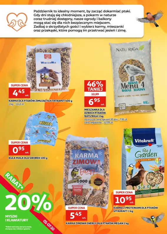 Auchan - gazetka promocyjna Gazetka Zielona Góra I Jesienne zbiory najlepszych promocji od środy 01.10 do wtorku 07.10 - strona 16