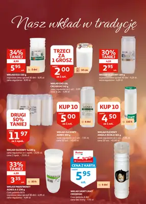 Auchan - gazetka promocyjna Gazetka Racibórz I Symbole pamięci od środy 01.10 do piątku 31.10 - strona 6 Auchan - gazetka promocyjna Gazetka Racibórz I Symbole pamięci od środy 01.10 do piątku 31.10 - strona 6