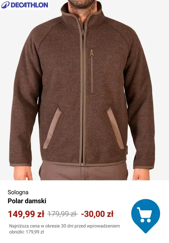 Decathlon - gazetka promocyjna Polary jesienne od wtorku 30.09  - strona 4