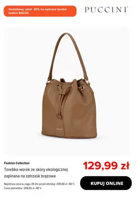 Puccini - gazetka promocyjna Dodatkowe -30% na wybrane torebki od wtorku 30.09  - strona 3