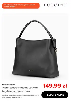 Puccini - gazetka promocyjna Dodatkowe -30% na wybrane torebki od wtorku 30.09  - strona 2