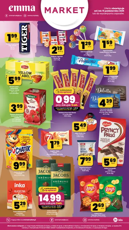 emma MARKET - gazetka promocyjna Plakaty promocyjne od czwartku 02.10 do środy 15.10 - strona 2