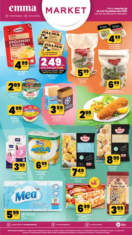 emma MARKET - gazetka promocyjna Plakaty promocyjne od czwartku 02.10 do środy 15.10 - strona 4