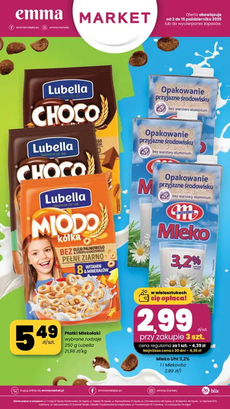 emma MARKET - gazetka promocyjna Plakaty promocyjne od czwartku 02.10 do środy 15.10 - strona 6