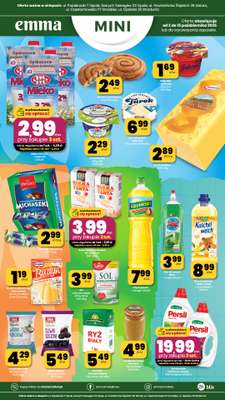 emma MARKET - gazetka promocyjna Plakaty promocyjne - Emma Mini od czwartku 02.10 do środy 15.10
