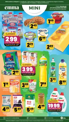 emma MARKET - gazetka promocyjna Plakaty promocyjne - Emma Mini od czwartku 02.10 do środy 15.10
