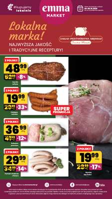 emma MARKET - gazetka promocyjna Plakat promocyjny od czwartku 02.10 do środy 08.10