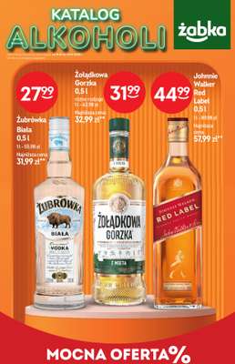 Żabka - gazetka promocyjna Katalog alkoholowy od środy 01.10 do wtorku 14.10