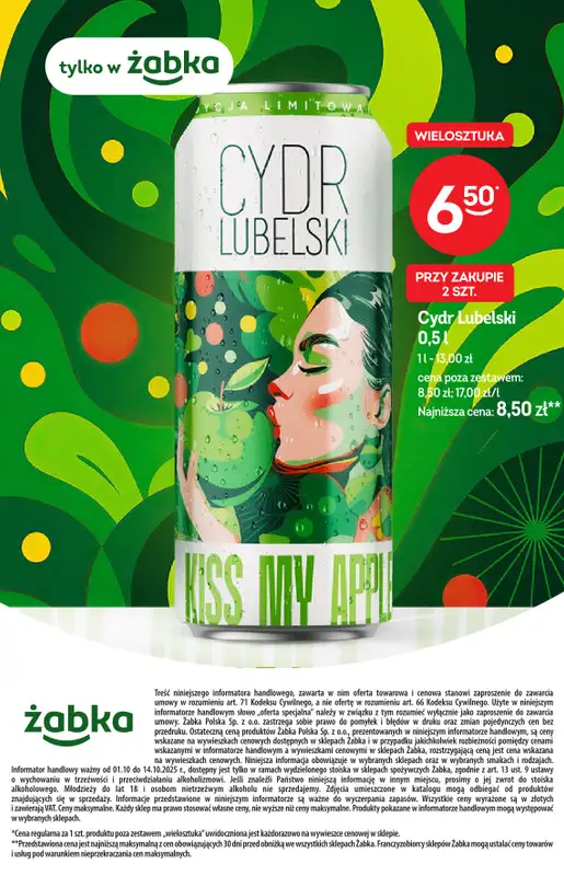 Żabka - gazetka promocyjna Katalog win od środy 01.10 do wtorku 14.10 - strona 22