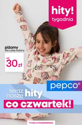 Pepco - gazetka promocyjna Hity tygodnia od czwartku 02.10 do środy 08.10