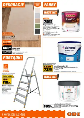 OBI - gazetka promocyjna Gazetka od środy 01.10 do wtorku 21.10 - strona 5