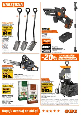 OBI - gazetka promocyjna Gazetka od środy 01.10 do wtorku 21.10 - strona 11