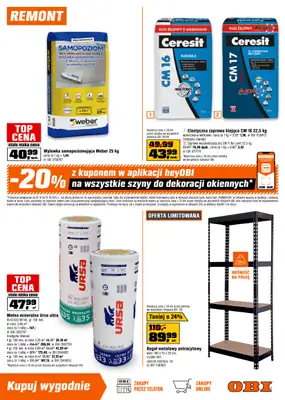 OBI - gazetka promocyjna Gazetka od środy 01.10 do wtorku 21.10 - strona 9