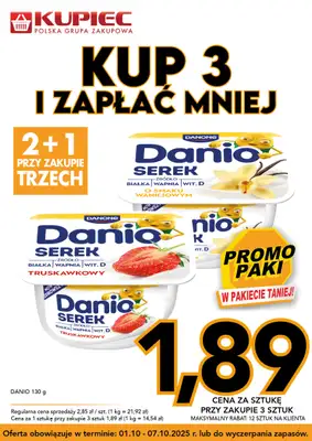 Kupiec - gazetka promocyjna Promopaki od środy 01.10 do wtorku 07.10 - strona 3