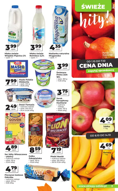 Odido - gazetka promocyjna Gazetka od środy 01.10 do wtorku 14.10 - strona 3