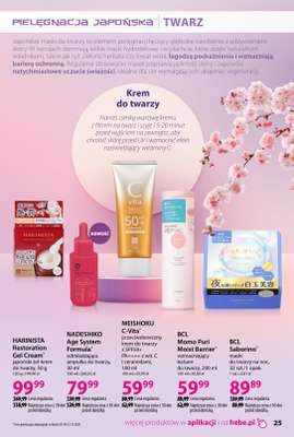 Hebe - gazetka promocyjna Korea i Japonia, rytuały piękna od środy 01.10 do piątku 31.10 - strona 25