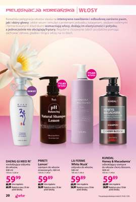 Hebe - gazetka promocyjna Korea i Japonia, rytuały piękna od środy 01.10 do piątku 31.10 - strona 20