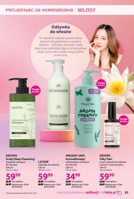 Hebe - gazetka promocyjna Korea i Japonia, rytuały piękna od środy 01.10 do piątku 31.10 - strona 21