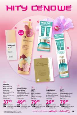 Hebe - gazetka promocyjna Korea i Japonia, rytuały piękna od środy 01.10 do piątku 31.10 - strona 23