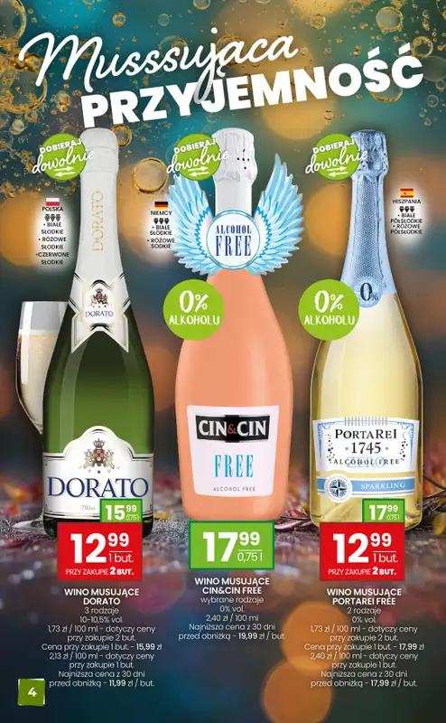 Twój Market - gazetka promocyjna Gazetka alkoholowa od środy 01.10 do niedzieli 02.11 - strona 4