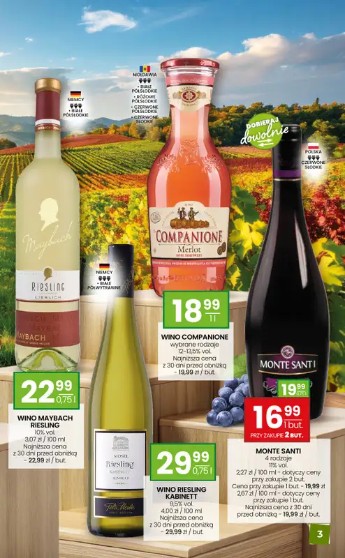 Twój Market - gazetka promocyjna Gazetka alkoholowa   - strona 3
