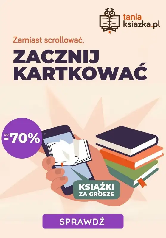 taniaksiazka.pl - gazetka promocyjna Do -70% na wybrane książki od środy 01.10 do poniedziałku 13.10