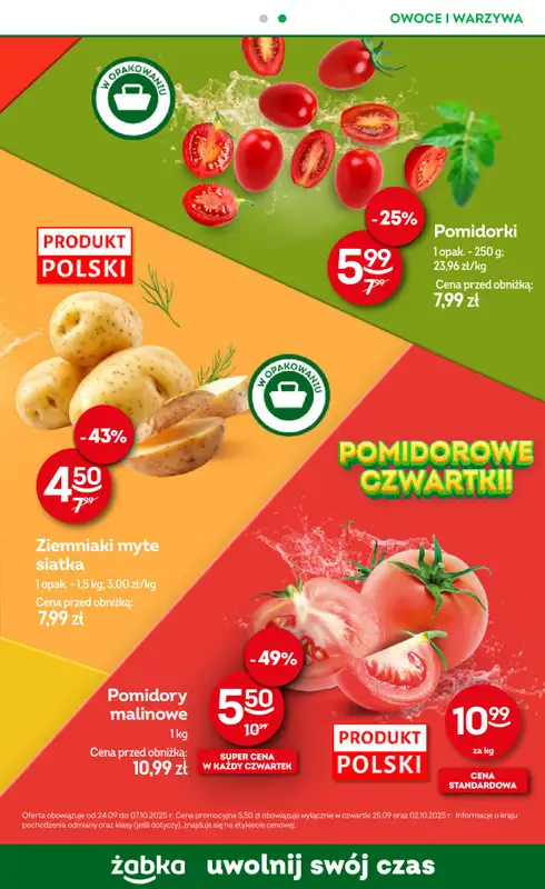 Żabka - gazetka promocyjna Gazetka Spożywcza od środy 24.09 do wtorku 07.10 - strona 7