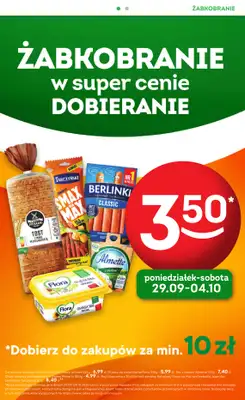 Żabka - gazetka promocyjna Gazetka Spożywcza od środy 24.09 do wtorku 07.10 - strona 3