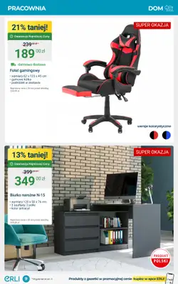 Erli - gazetka promocyjna TOP OKAZJE – meble i aranżacja wnętrz! od czwartku 02.10 do niedzieli 12.10 - strona 9 Erli - gazetka promocyjna TOP OKAZJE – meble i aranżacja wnętrz! od czwartku 02.10 do niedzieli 12.10 - strona 9