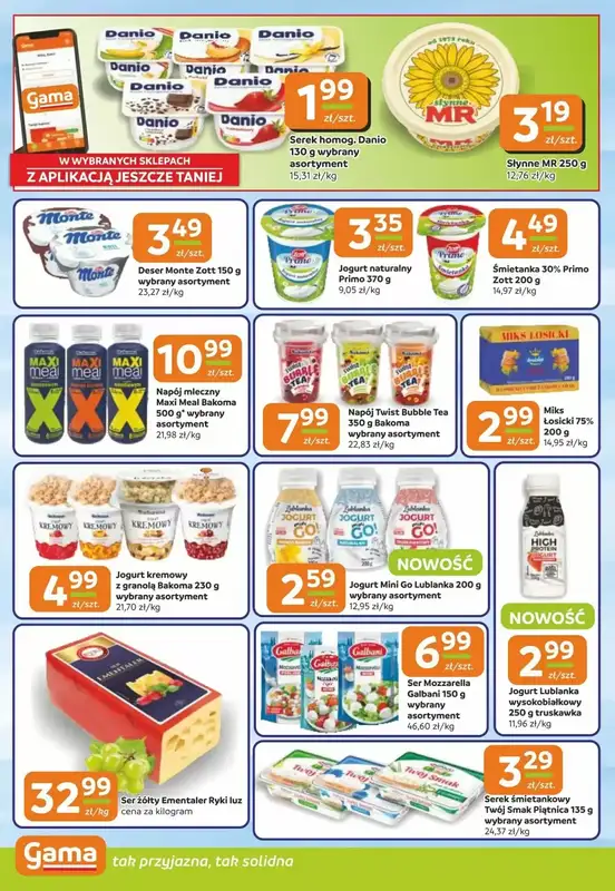 Gama - gazetka promocyjna Gazetka od czwartku 02.10 do wtorku 14.10 - strona 6