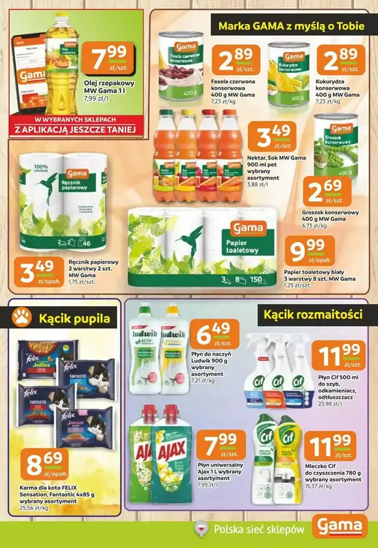 Gama - gazetka promocyjna Gazetka od czwartku 02.10 do wtorku 14.10 - strona 9
