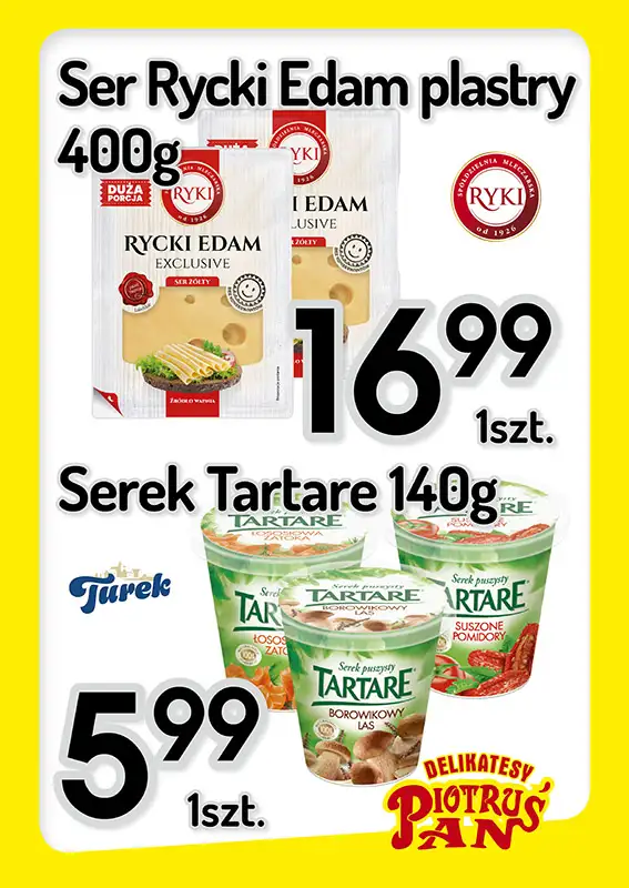 Delikatesy Piotruś Pan - gazetka promocyjna Plakaty promocyjne od środy 01.10 do środy 08.10 - strona 2